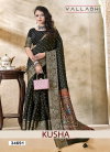 Kusha By Vallabhi Dola Silk Ethnic Printed Saree Wholesale Market In Surat
